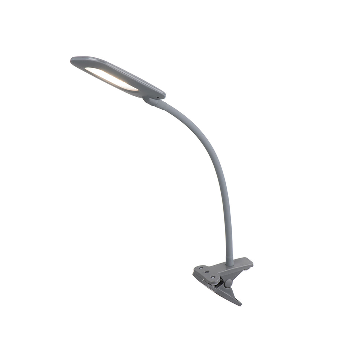 Bryce Clamp 4.8w Grey LED Touch Desk Lamp