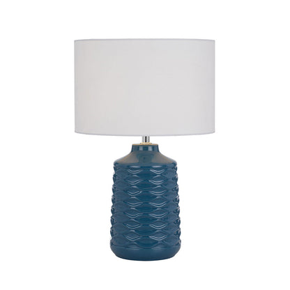 Agra Blue and White Ceramic Table Lamp