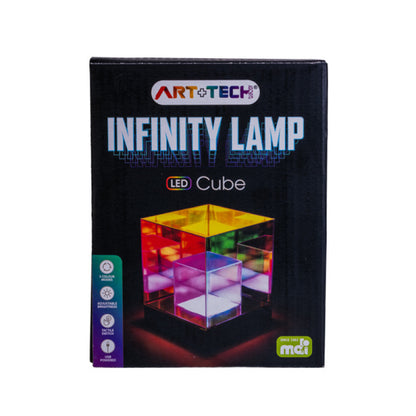 Cube Infinity Multicolour Illusion Lamp