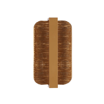 Arley Large Gold Textured Tri-Colour LED Contemporary Exterior