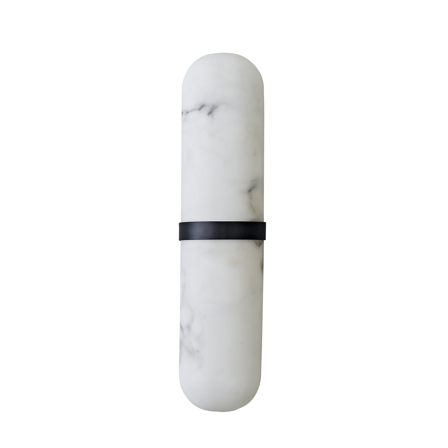 Brandi Black and Marble-Look 40cm Tri-Colour LED Indoor Wall Light