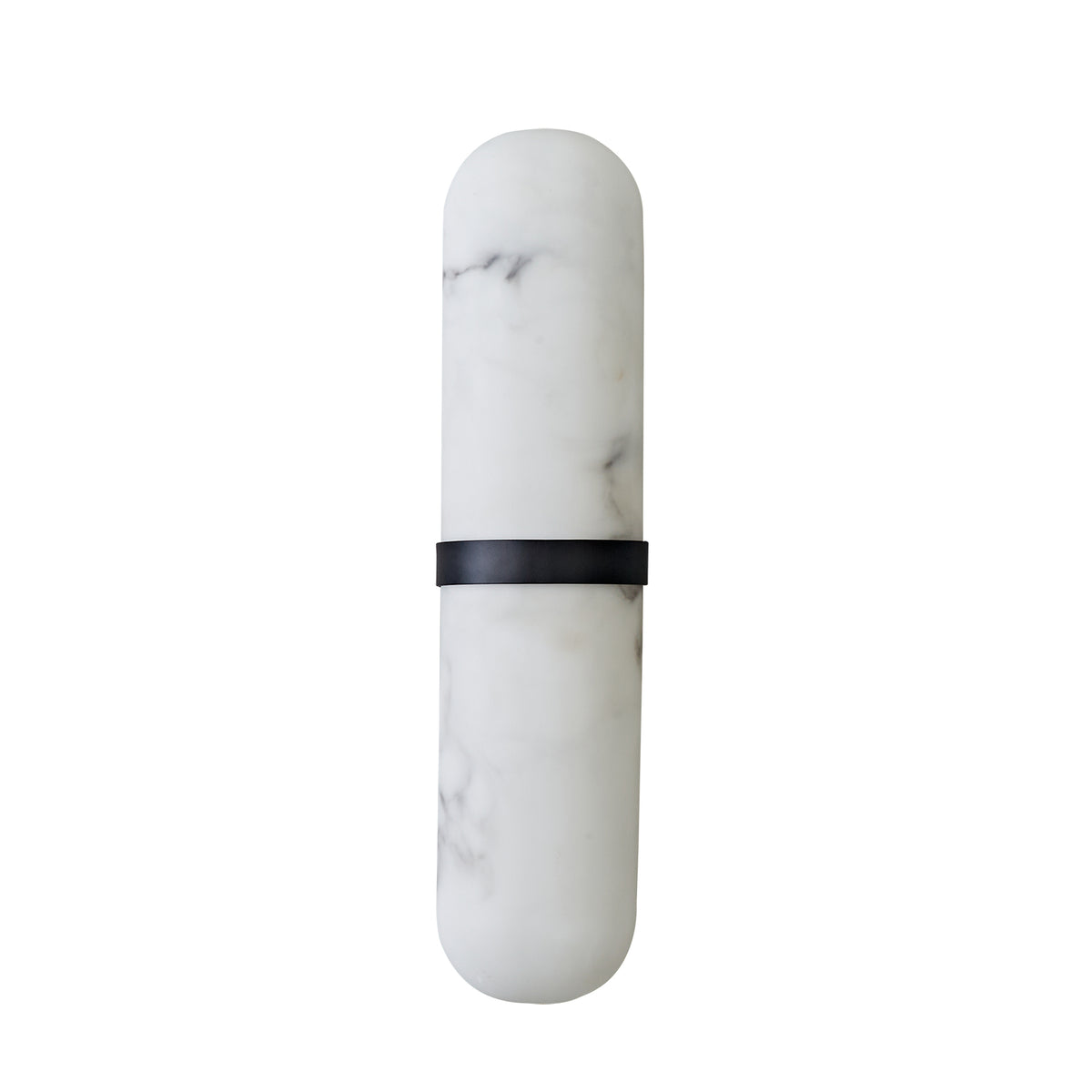 Brandi Black and Marble-Look 40cm Tri-Colour LED Indoor Wall Light