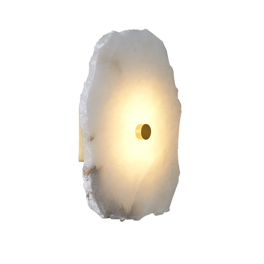 Erica Spanish Marble with Copper 1-Light Tri-Colour LED Indoor Wall Light