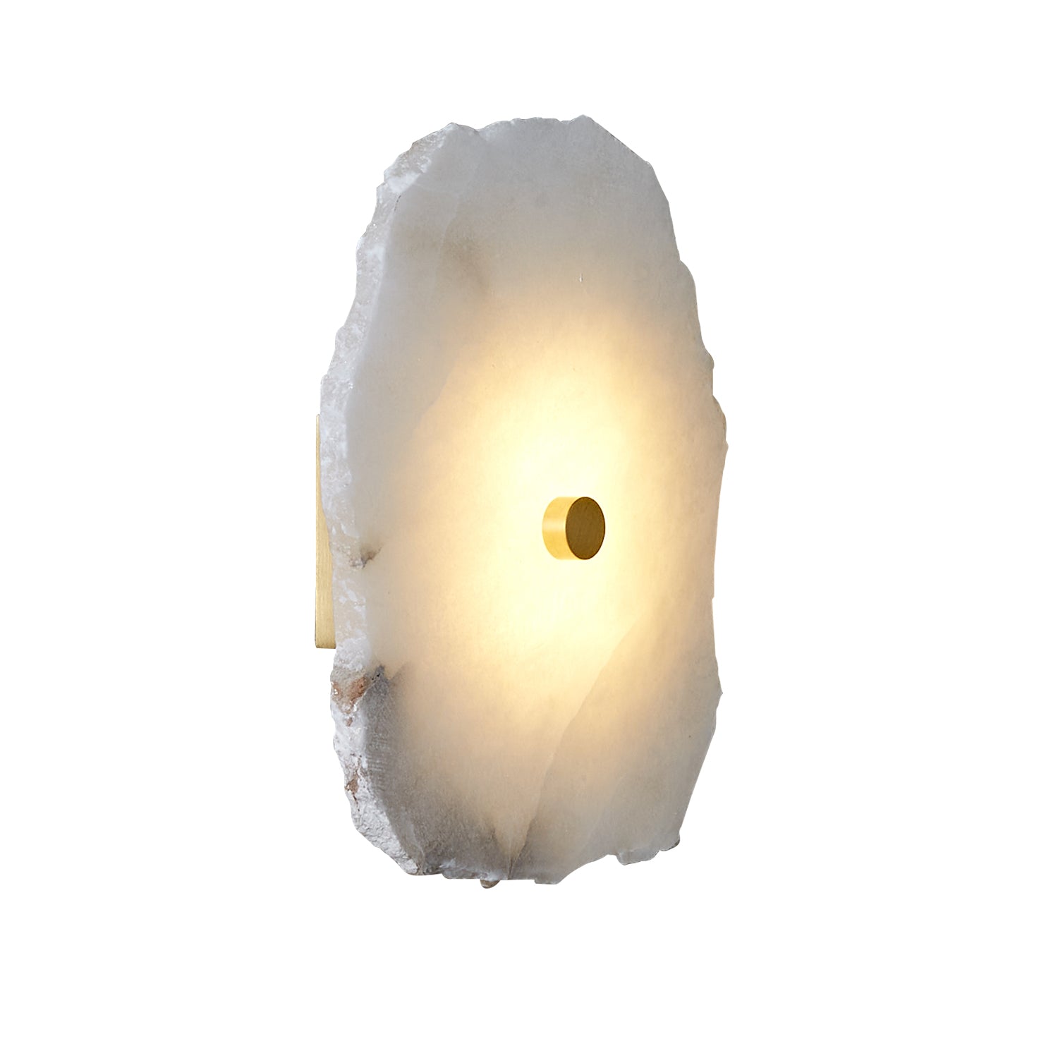 Erica Spanish Marble with Copper 1-Light Tri-Colour LED Indoor Wall Light