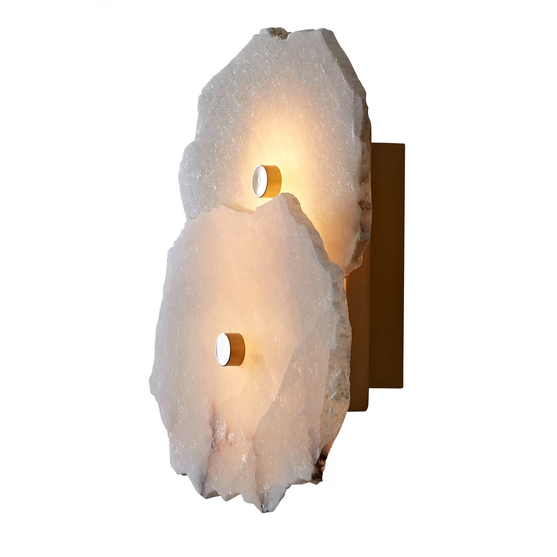 Erica Spanish Marble with Copper 2-Light Tri-Colour LED Indoor Wall Light