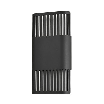 Haxby Black Up and Down 2 Light Tri-Colour LED Contemporary Exterior