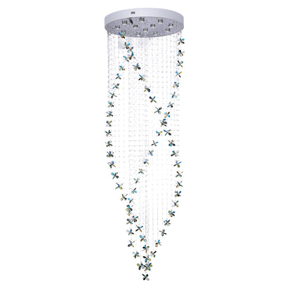 Mariposa 2600 Classic Colourful Crystal Butterfly Chandelier