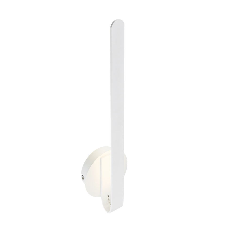 Atala 60 Sand White Modern LED Wall Light