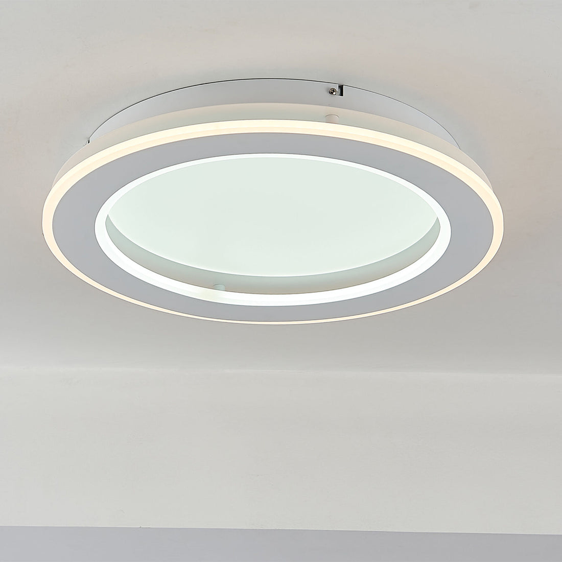 Athens Round Small LED Dual Zone Tri-Colour 50w Oyster