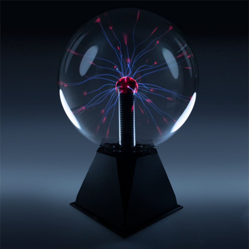Plasma Ball 20.3cm Black Lamp