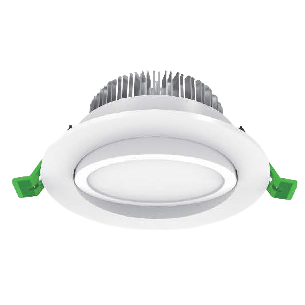 Alcor White Gimbal 15w Tri-Colour LED Downlight