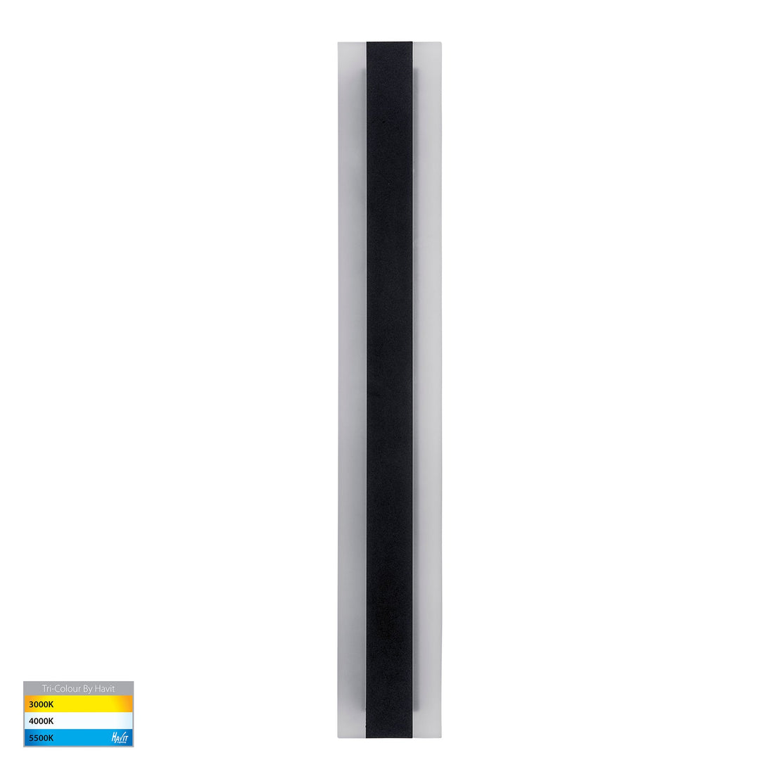 Barline 600mm Black Modern Linear Outdoor LED Wall Light