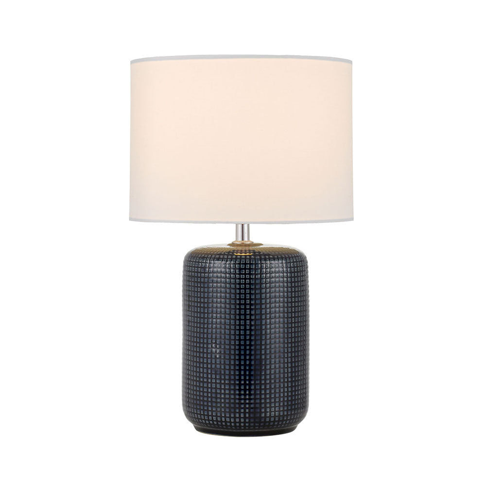 Hyde Blue and White Ceramic Table Lamp