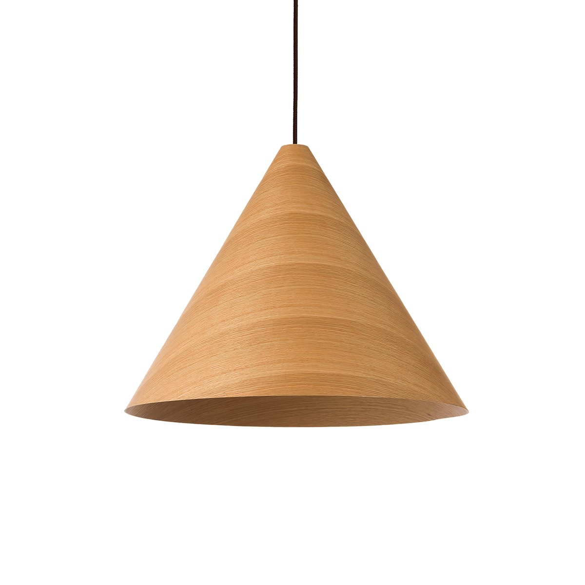 Hugo Large Natural Timber Scandinavian Pendant