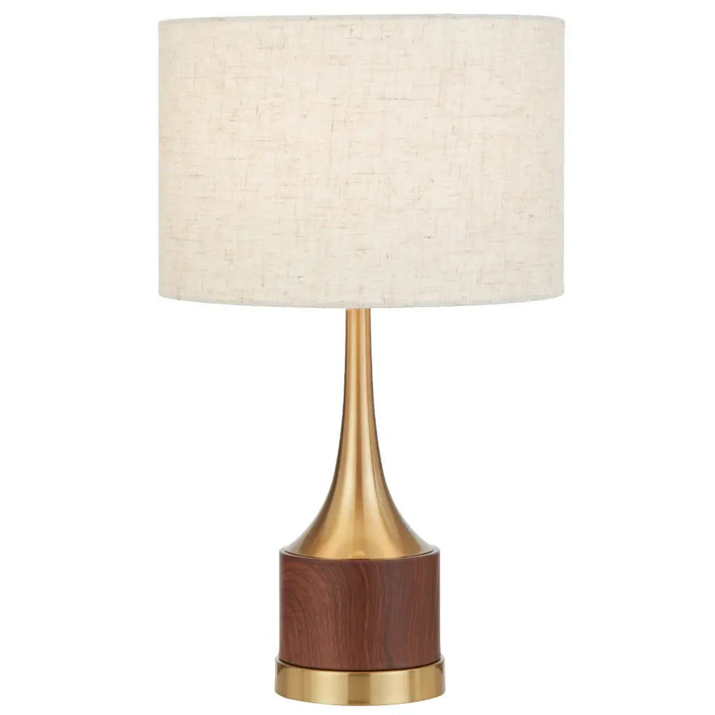 Karos Walnut Table Lamp