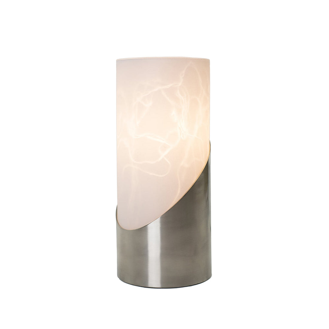 Marc Satin Chrome with Frosted Glass Traditional Touch Lamp
