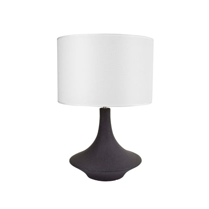 Symfonisk Large Black Ceramic Contemporary Table Lamp