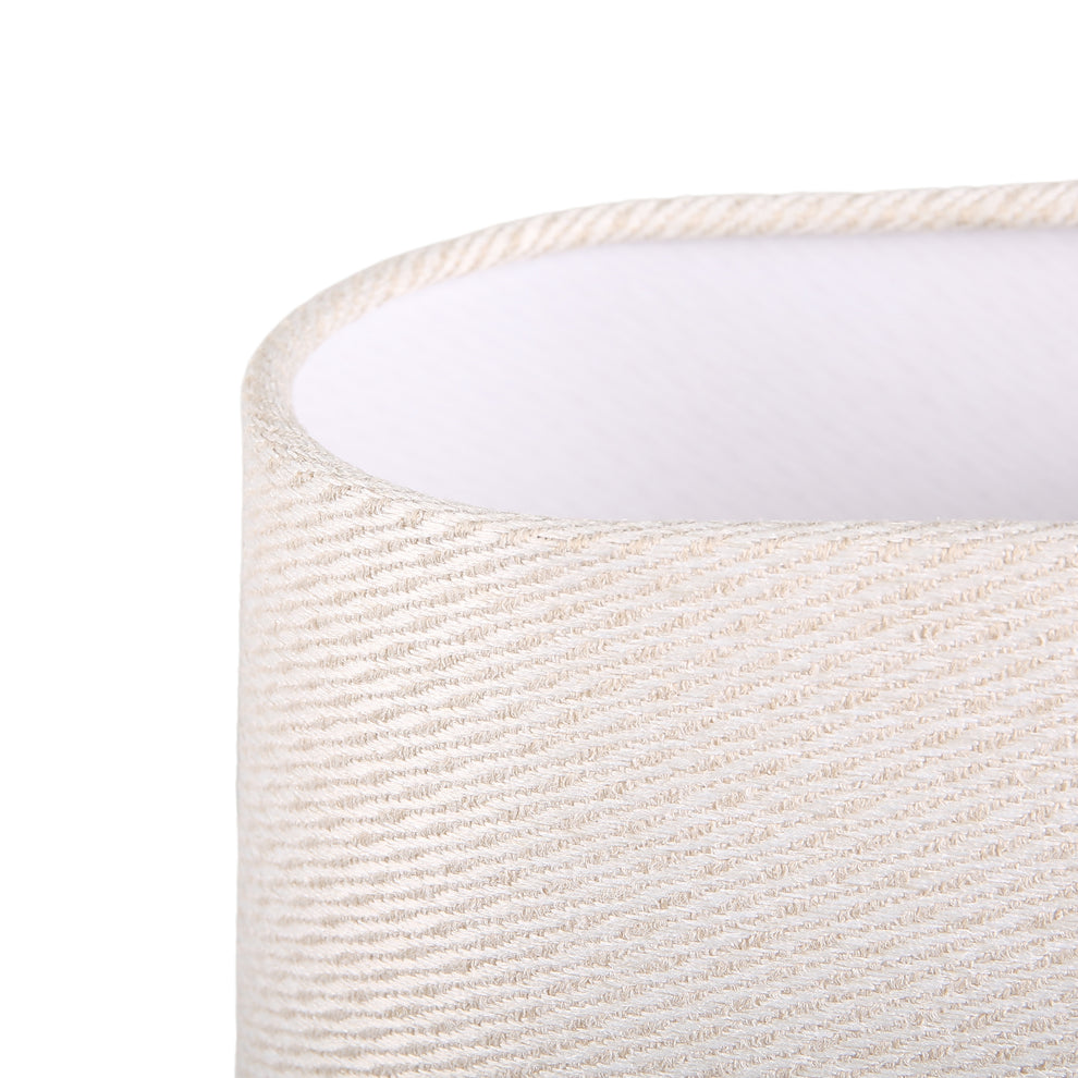 Arden Brass and Ivory Contemporary Table Lamp