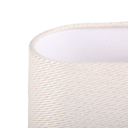 Arden Brass and Ivory Contemporary Table Lamp