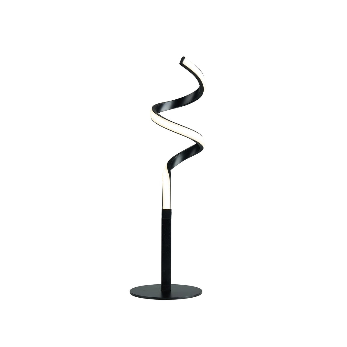 Chipper Black LED Contemporary Table Lamp