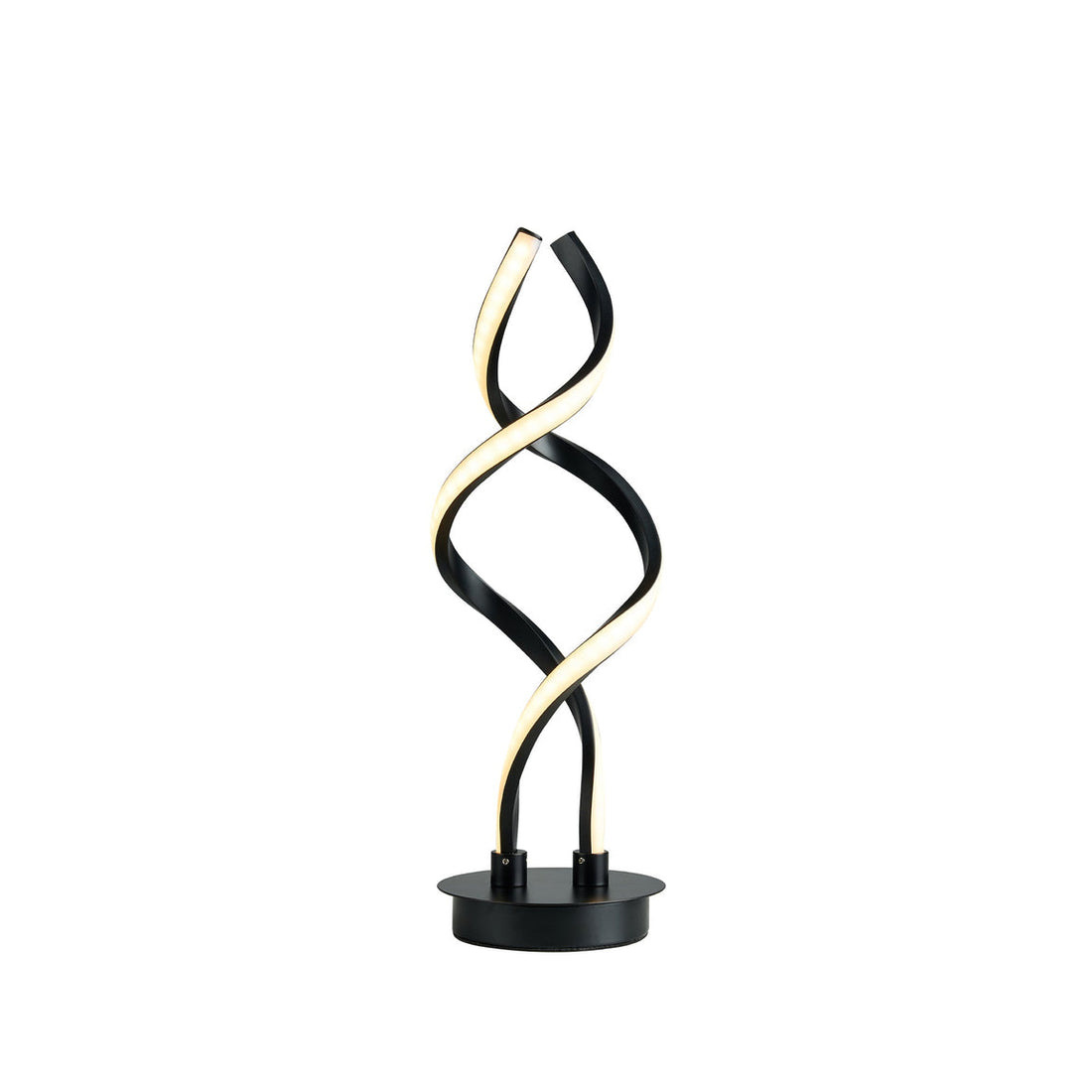 Acropora Black LED Contemporary Table Lamp