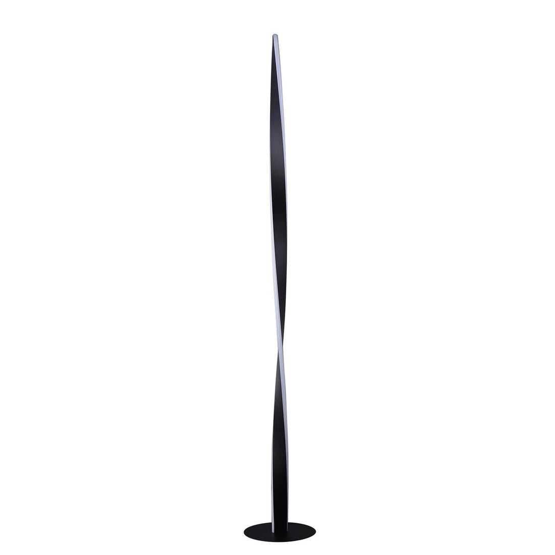 Enhalus Black LED Contemporary Floor Lamp