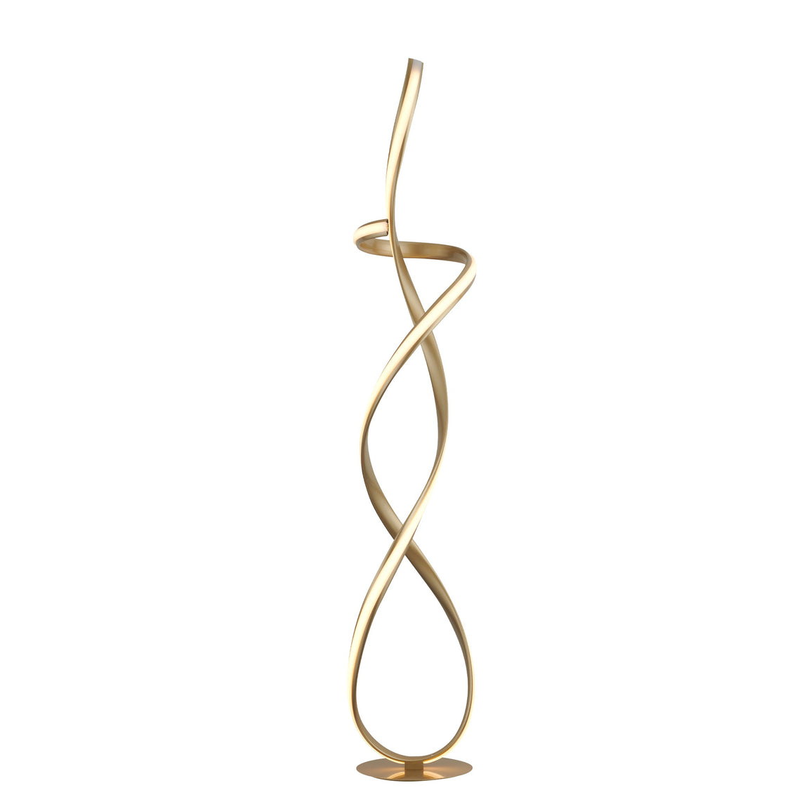 Ainhoa Gold LED Contemporary Floor Lamp