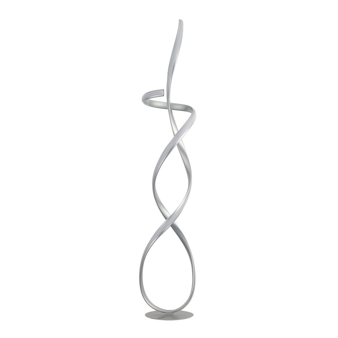 Ainhoa Satin Chrome LED Contemporary Floor Lamp
