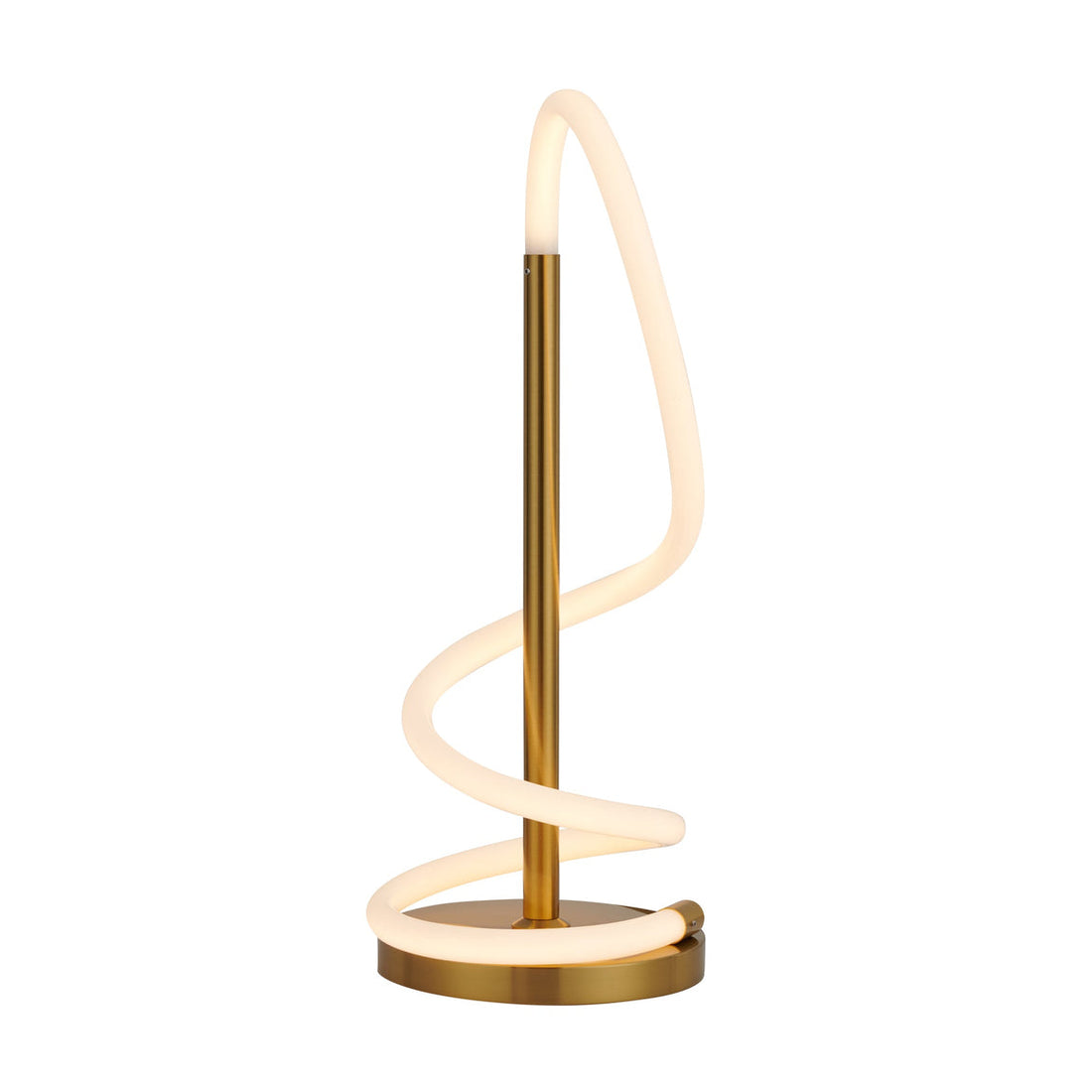 Lyona Gold LED Contemporary Table Lamp