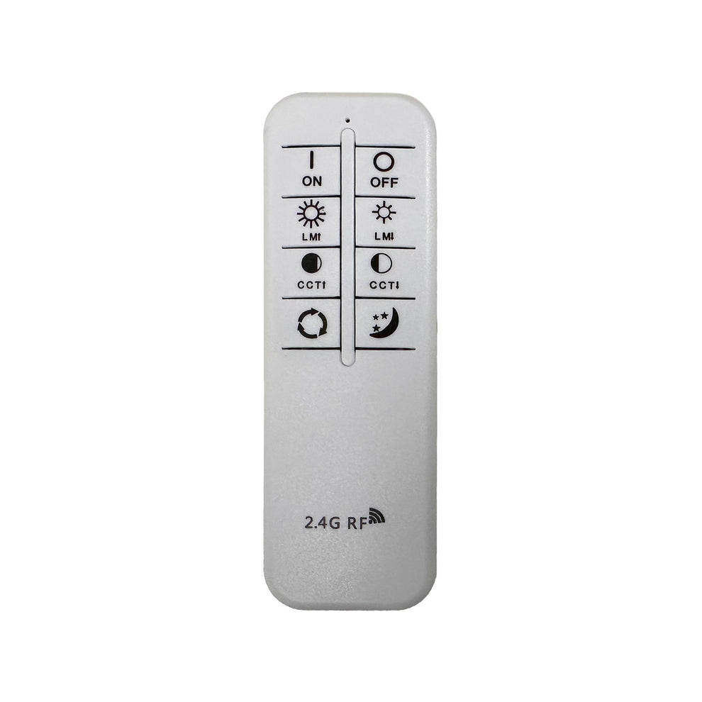 Trinity Large 3-Ring Black Remote Controlled Modern Pendant