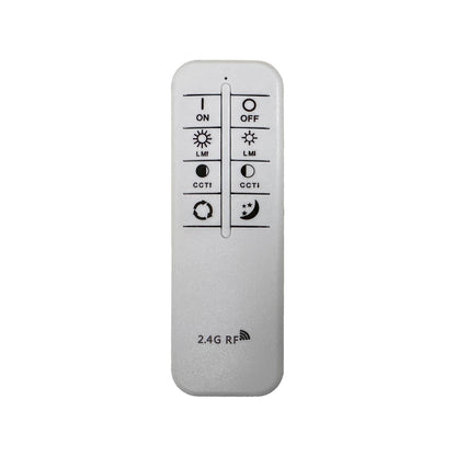 Trinity Large 3-Ring Black Remote Controlled Modern Pendant