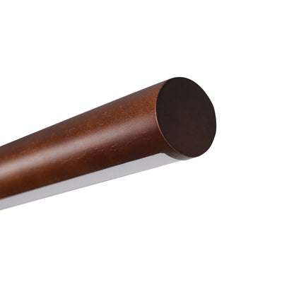 Freya Small Walnut Linear Tri-Colour LED Pendant