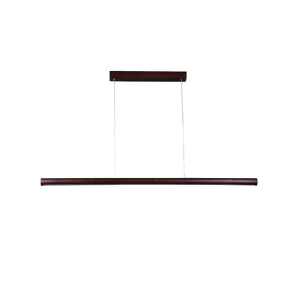 Freya Small Walnut Linear Tri-Colour LED Pendant