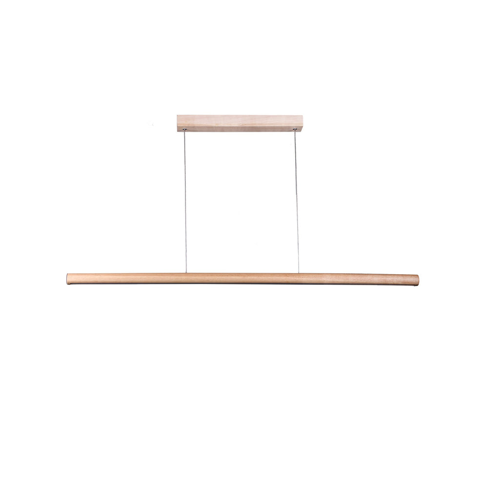 Freya Small Natural Linear Tri-Colour LED Pendant