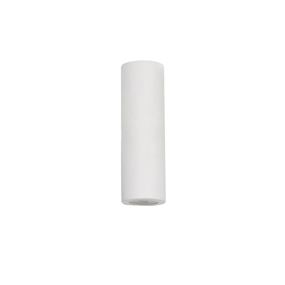 Onyx 2 Light Up and Down Plaster Modern Wall Sconce