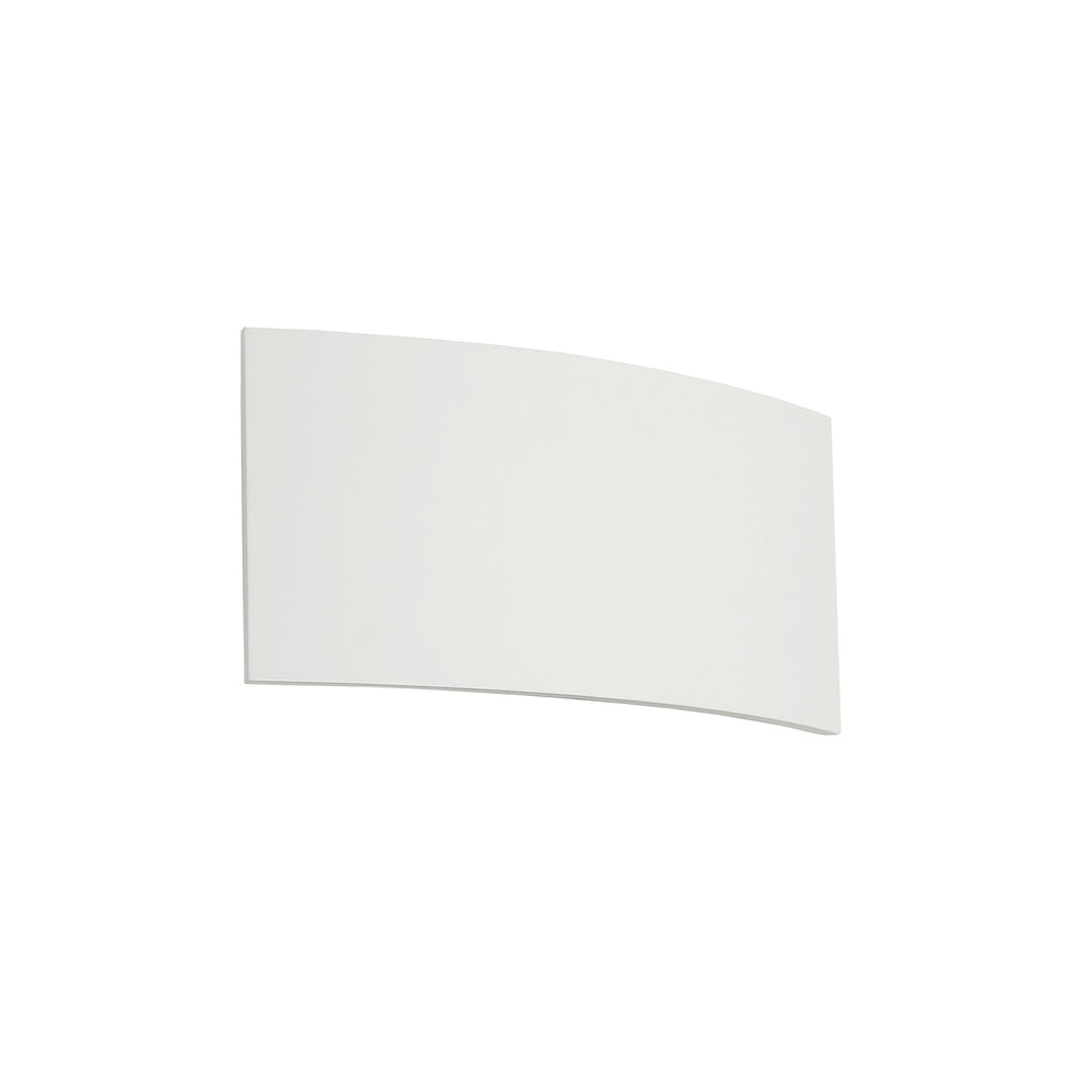Kavik 2 Light Up and Down Plaster Modern Wall Sconce