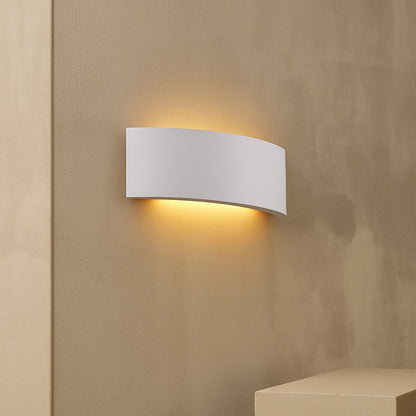Kavik 2 Light Up and Down Plaster Modern Wall Sconce