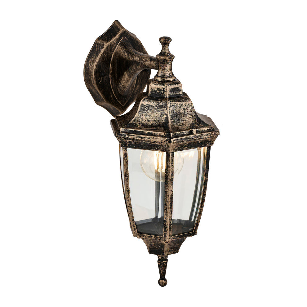 Lunor Bronze Downward Traditional Outdoor Coach Light