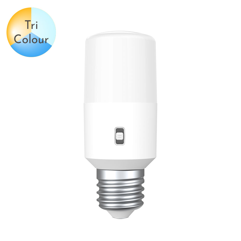 LT409 3CCT LED E27 9w Tri-Colour Globe