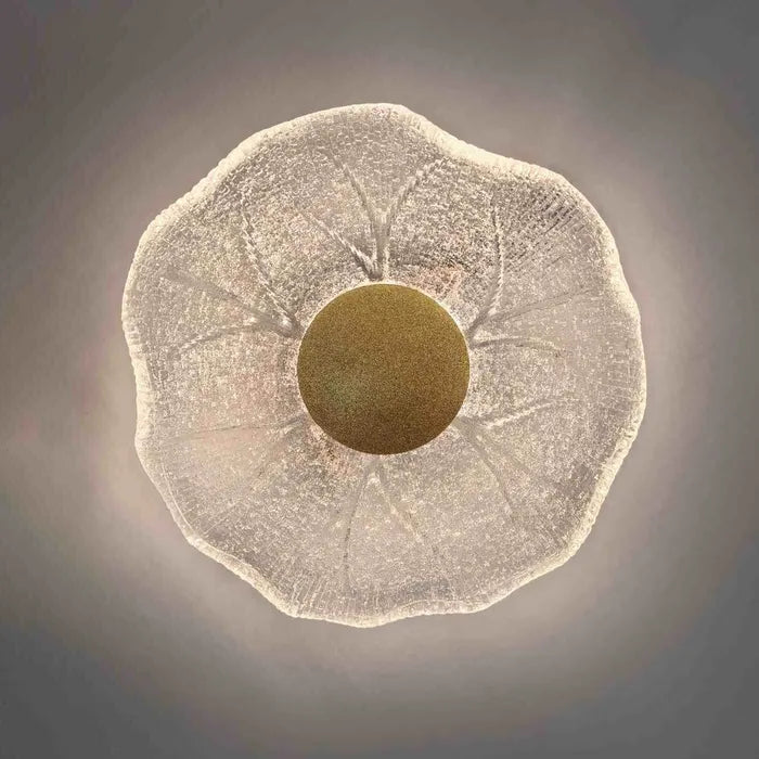 Lotus Gold 3W LED Modern Wall Light