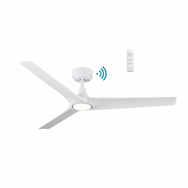 Cordoba 52"/1320mm 3 Blade White with LED Light DC Motor Smart App Control Ceiling Fan