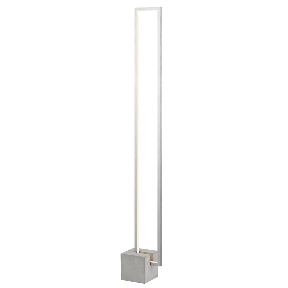 Modric Grey LED Warm White Contemporary Floor Lamp