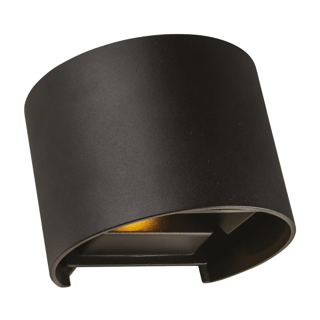 Nico II Exterior Up and Down Black Wall Light