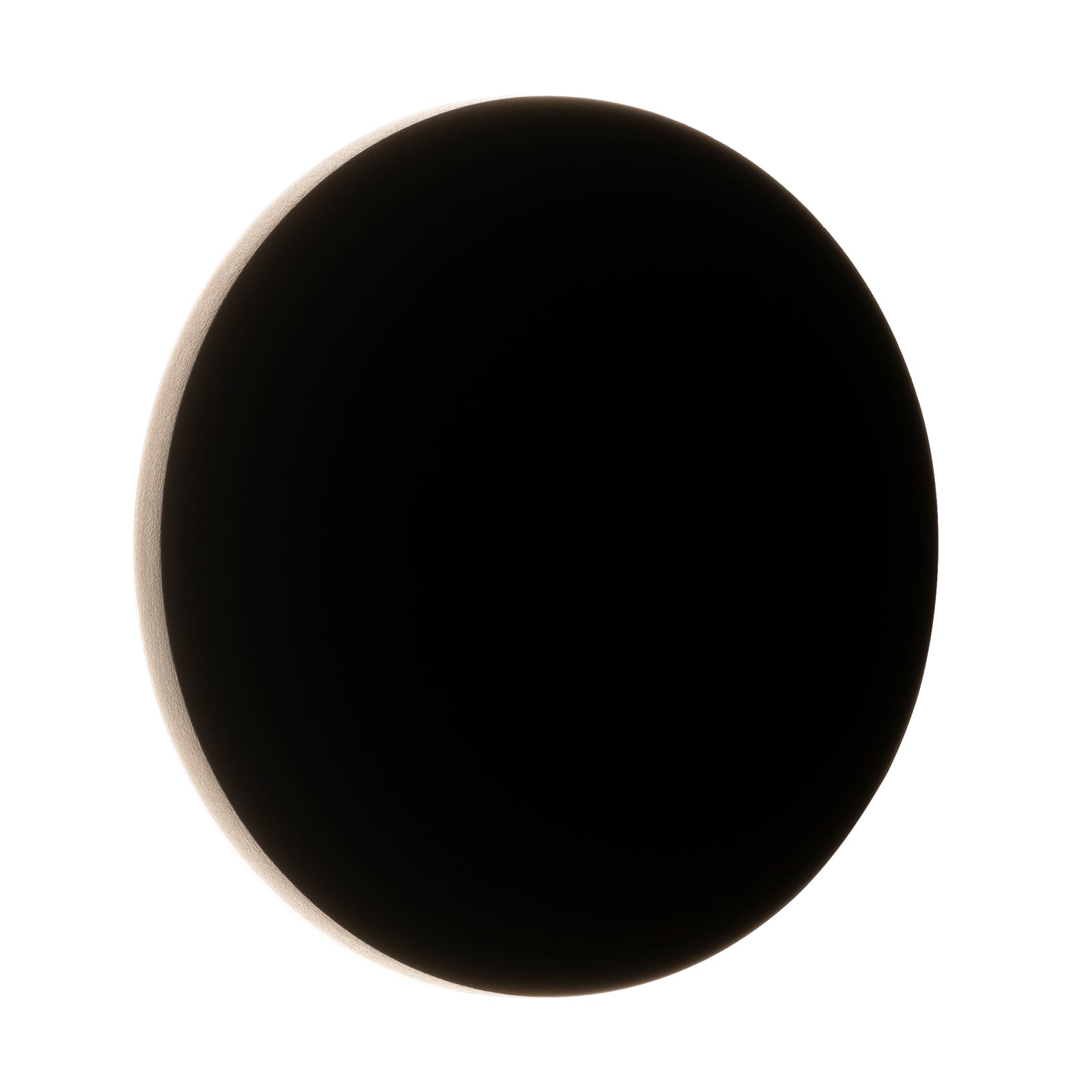 Bond 6w Black Circular Tri-Colour Exterior Wall Light
