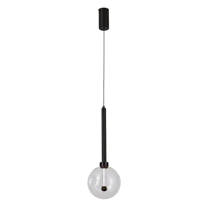 Meteor Black 1 Light LED Modern Pendant