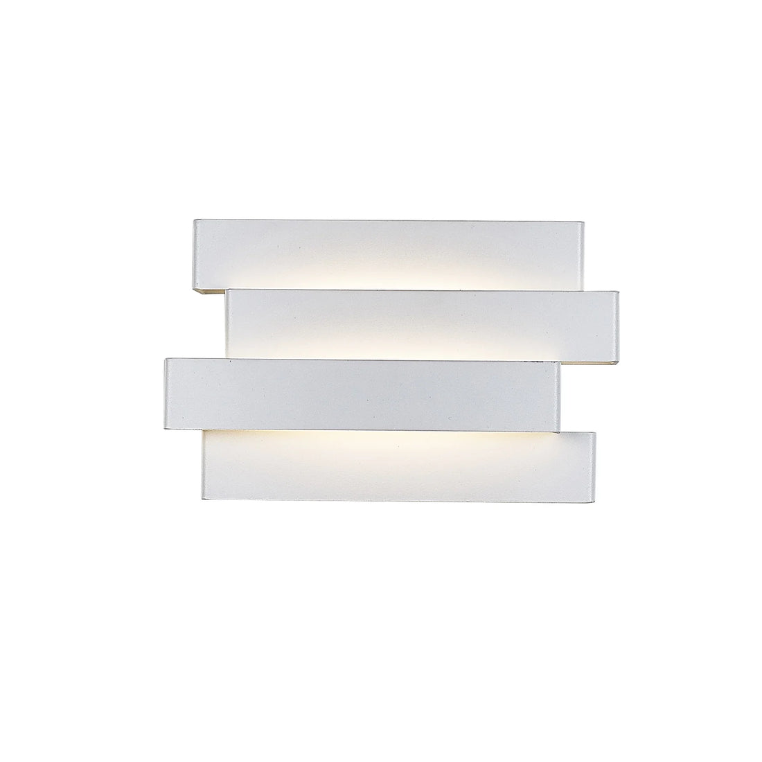 Nagoya White Contemporary Tri-Colour LED Wall Light