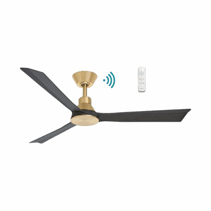 Riviera 52"/1320mm 3 Blade Antique Bronze with Charcoal DC Motor Smart App Control Ceiling Fan