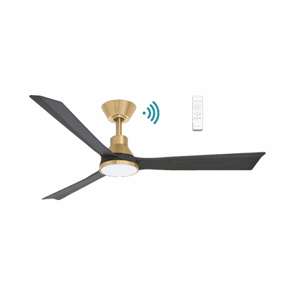 Riviera 52"/1320mm 3 Blade Antique Bronze with Charcoal with LED Light DC Motor Smart App Control Ceiling Fan (Copy)