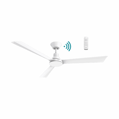 Riviera 52"/1320mm 3 Blade White DC Motor Smart App Control Ceiling Fan