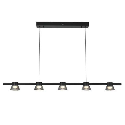 Rocket 1200 Black LED Bar Pendant